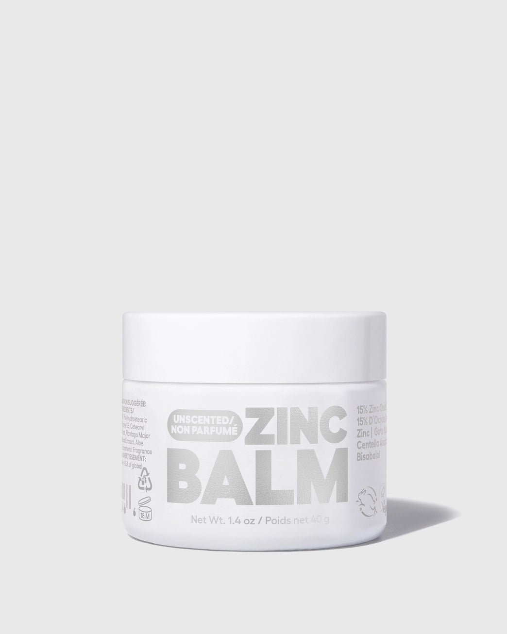 Zinc Balm Jar-Skin Calming and Barrier Repair Moisturizer