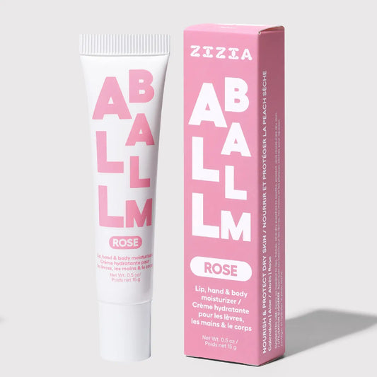 ZIZIA New! Plastic Tube- Rose All Balm